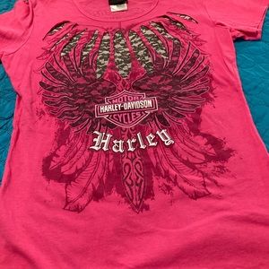Cute Harley Davidson top